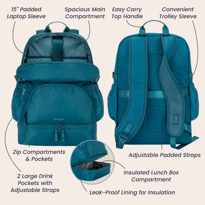Bentgo 2-in-1 Backpack & Lunch Bag