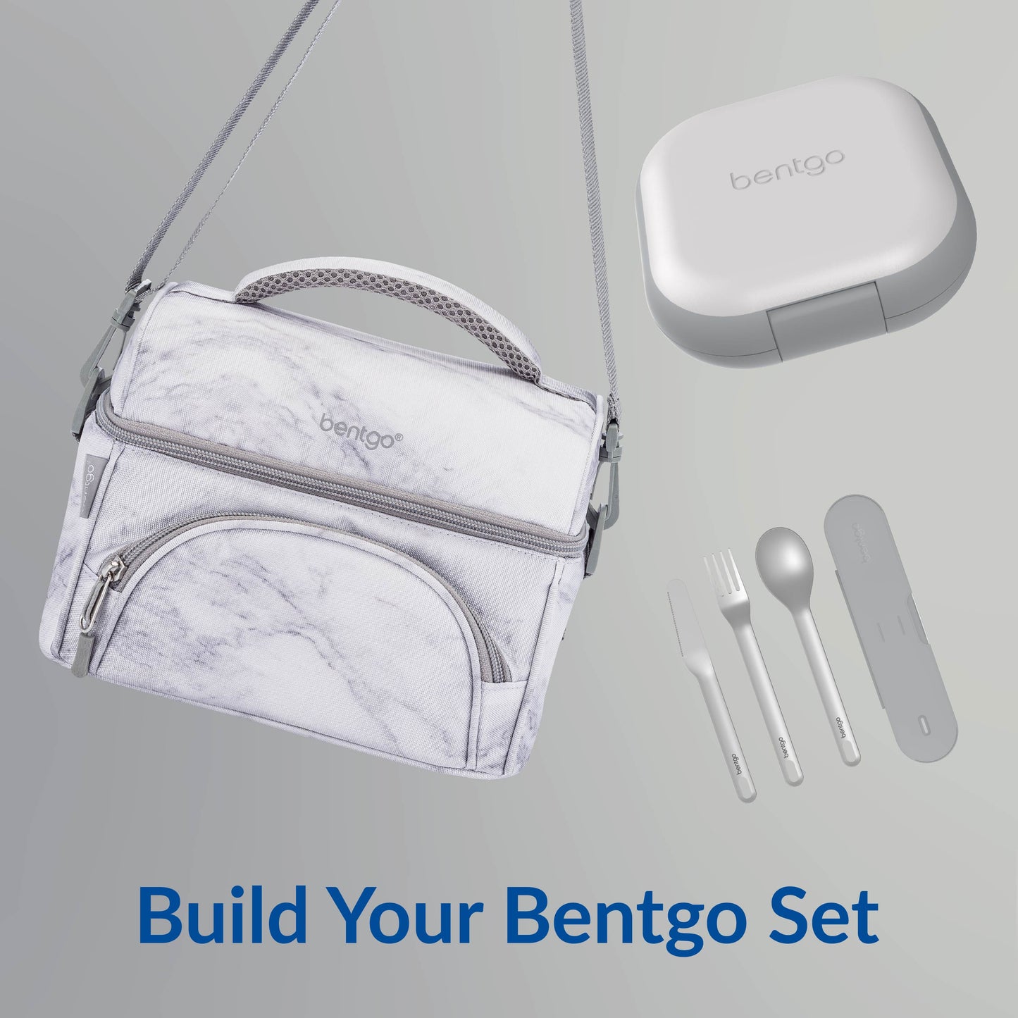 Bentgo® Chill Mini Lunch Box (2-Pack) - Crisp Grays | Build Your Bentgo Set