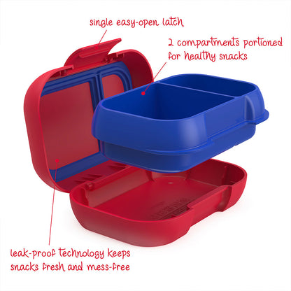 Bentgo® Chill Kids Lunch & Snack Box - Red/Royal
