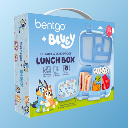 Bentgo + Bluey Kids Prints Lunch Box - Play Day | Packaging