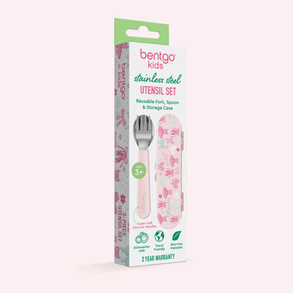 Bentgo Kids Water Bottle - Ballet and Bows | Packaging