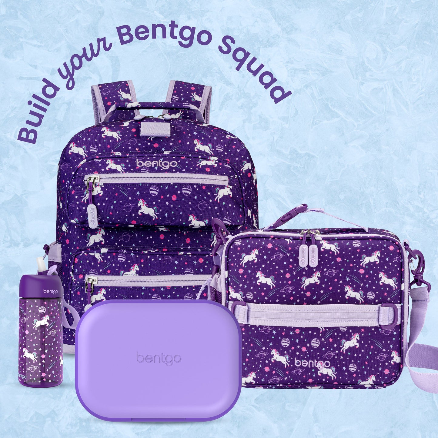 Bentgo® Chill Kids Lunch Box - Purple | Build Your Bentgo Squad