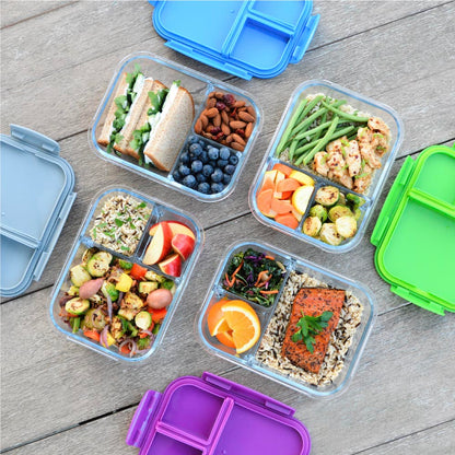 Bentgo Glass Lunch Container - Purple