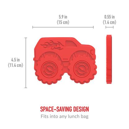Bentgo® Kids Lunch Box, Bag, & Ice Packs | Trucks